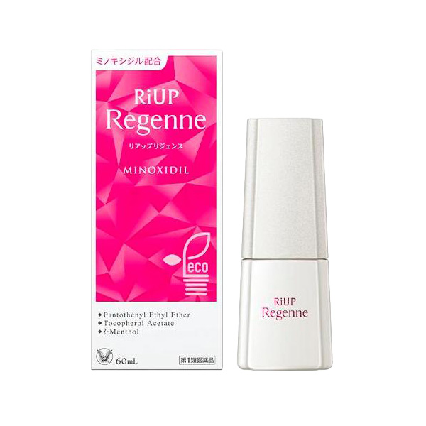第1類医薬品 リアップリジェンヌエコ包装品 60mL 発毛 育毛 脱毛 抜け毛 進行予防 ミノキシジル 発毛剤 当店薬剤師からのメールにご返信頂いた後の発送 大正製薬